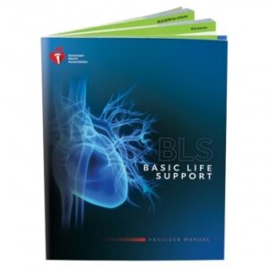 Basic life support blue medical book